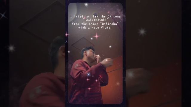 I tried to play the OP song ”Idol/YOASOBI“ from the anime “Oshinoko” with a nose flute. смотреть онлайн
