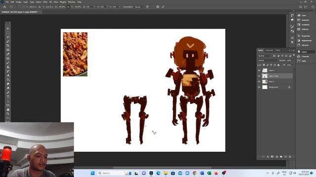 Speedpaint Robot Sketch variations in 7mins смотреть онлайн