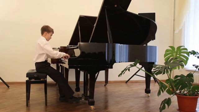 Герешко Артем Ф. Э. Бах Престо c moll преподаватель Н. Г. Бабкова смотреть онлайн