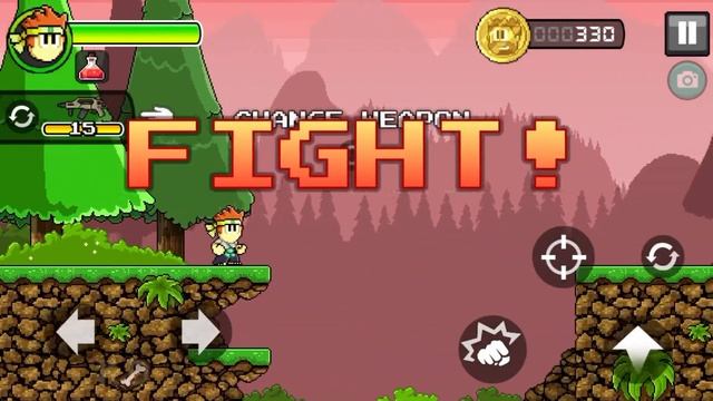 Dan the Man: Action Platformer-Tutorial(iOS, Android). смотреть онлайн