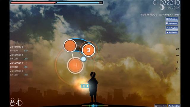 Osu! - Lost - (Insane) смотреть онлайн