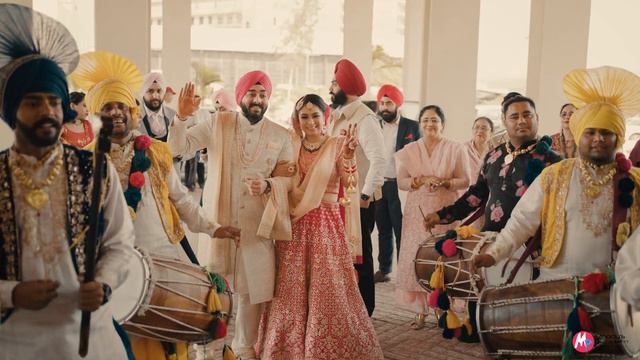 Cinematic Highlight | Film Style | 4k | Burj | Moody's Production | Jaspreet & Harleen