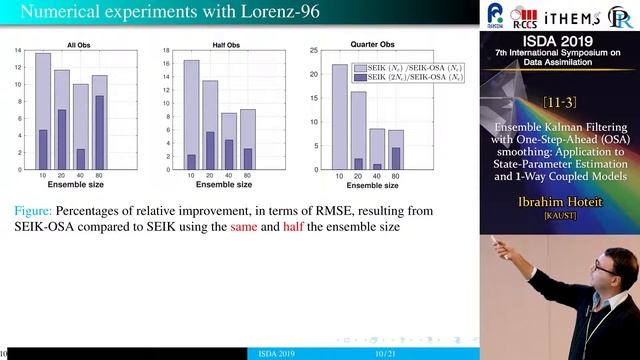 "Ensemble Kalman Filtering with One-Step-Ahead (OSA) smoothing: Application to ..."　Ibrahim Hoteit смотреть онлайн