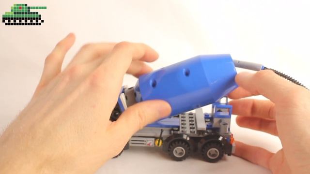 LEGO 7990 БЕТОНОМЕШАЛКА CEMENT MIXER смотреть онлайн