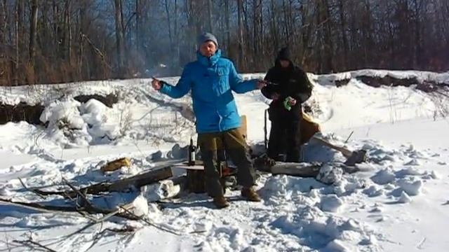 Отдых зимой по русски! смотреть онлайн