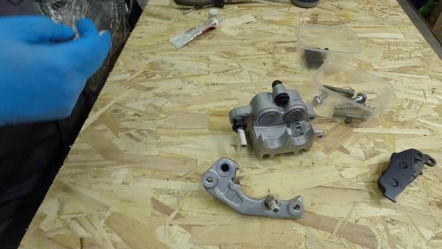 SUZUKI DRZ ЧАСТЬ 4. ОБСЛУЖИВАЕМ ТОРМОЗА.