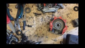 Полная разборка Китайской бензокосы ремонт мотокосы