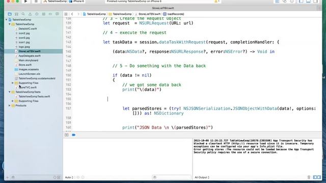 37.0 Json App Conversion to Swift 2.0 смотреть онлайн