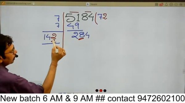 Square and square root 2