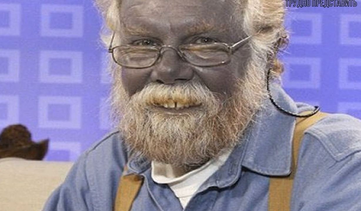 Невероятно! Мужчина с синим цветом кожи! Люди икс в реальной жизни! смотреть онлайн