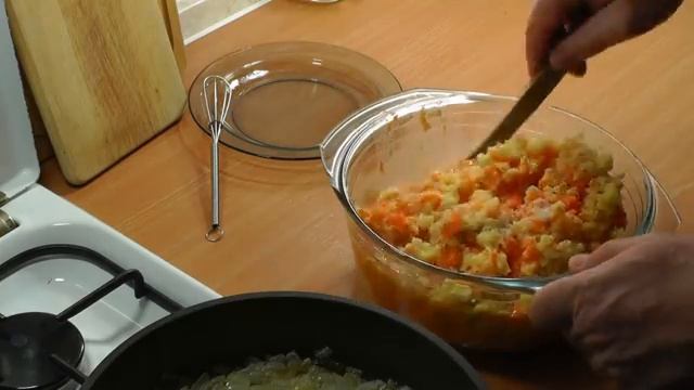 Кугель картофельный с луком, морковью, яйцом | Рекомендую! смотреть онлайн