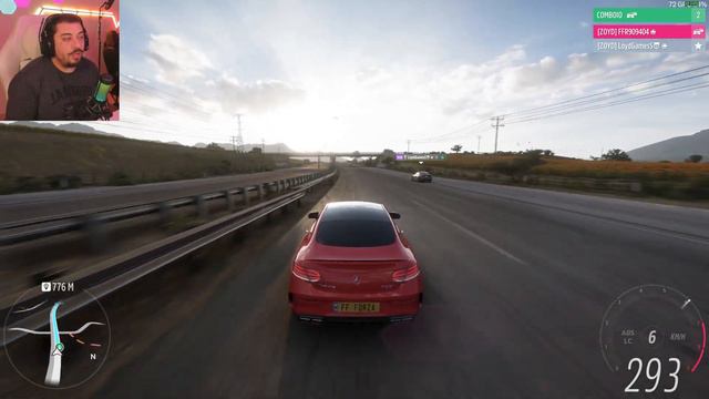NOVA BMW M4 VS MERCEDES C63S - FORZA HORIZON 5 ONLINE смотреть онлайн