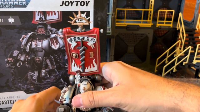 JoyToy Figures Warhammer 40K Grey Knights Grand Master Voldus & Castellan Crowe, revisión en españo смотреть онлайн