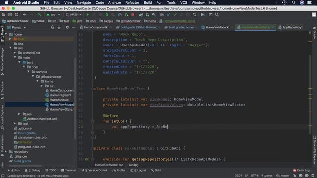 Dagger 2 Deep Dive (25/55) - Home View Model Tests updated смотреть онлайн
