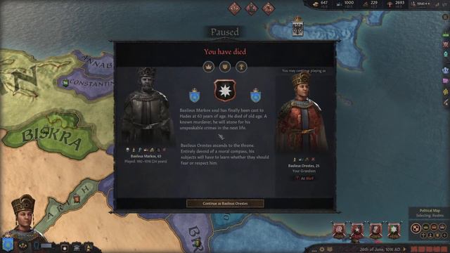 Sparta Mega Campaign |CK3| Episode 42 "Prospecting" смотреть онлайн