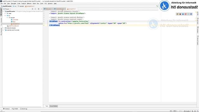 JavaFX Teil 1 - Installation von JavaFX und Start eines ersten Programms смотреть онлайн