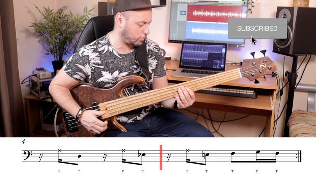 Slap Bass Groove #09 by Tim Verdesca смотреть онлайн