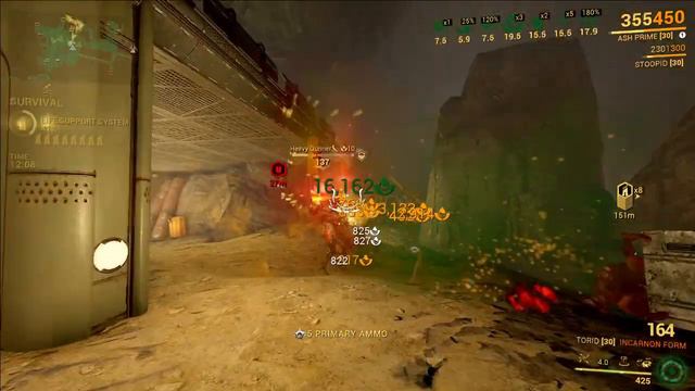 1 HOUR IN THE STEEL PATH WITH INCARNON TORID WARFRAME GAMEPLAY смотреть онлайн