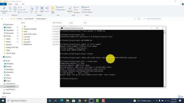 GitHub - How To Upload Project Into GitHub