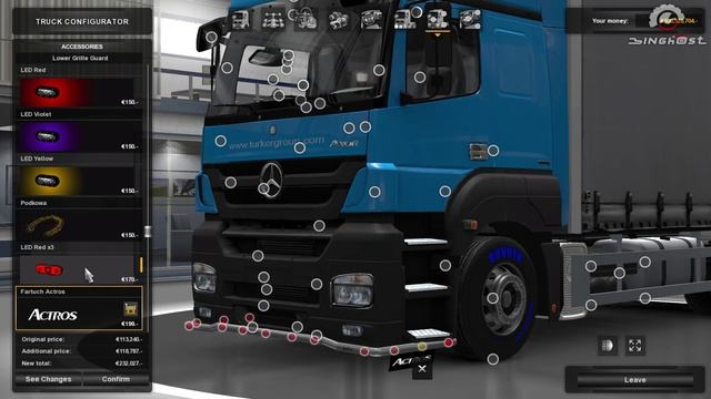 Mercedes Axor ETS2 (Euro Truck Simulator 2) смотреть онлайн