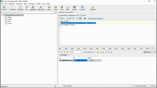 MongoDb Tutorial In Hindi | How To Insert Document (Part-6) смотреть онлайн