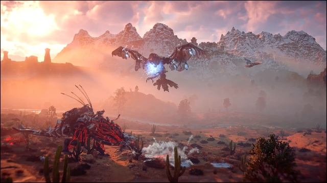 Horizon Zero Dawn - Thunderjaw vs. Stormbird смотреть онлайн