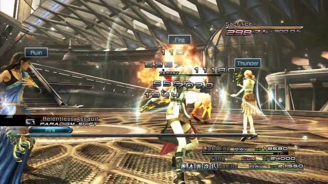 Final Fantasy XIII | Blazefire Saber Upgrade: Flamberge Weapon смотреть онлайн