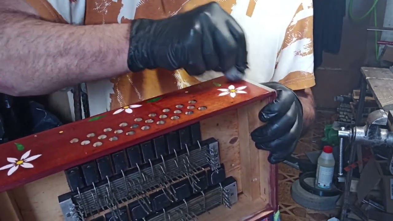 Отделка гармони шеллаком (французская полировка). В сотый раз об одном и том же)