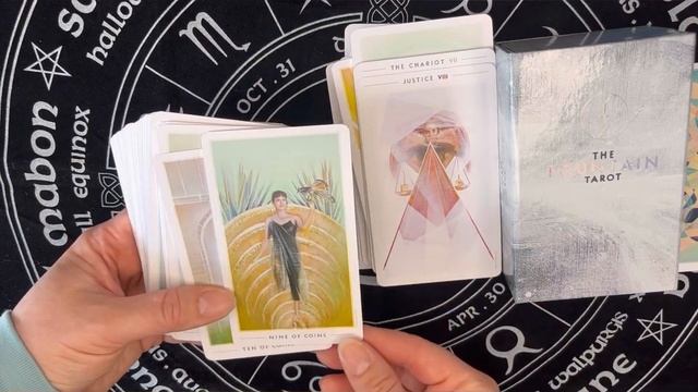 The fountain tarot. Обзор колоды Фонтан с Марией Индане смотреть онлайн