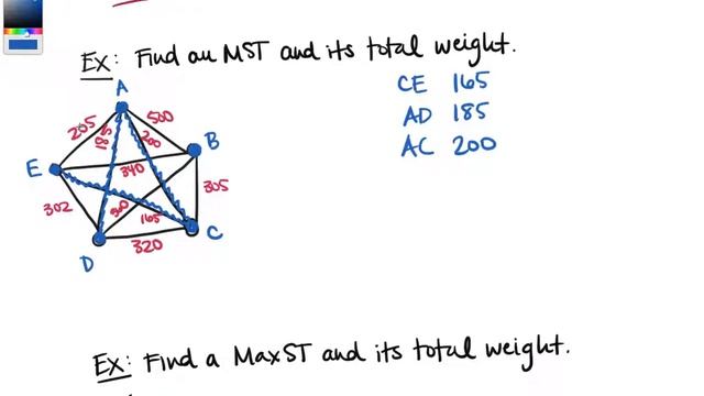 How to Find Minimal and Maximal Spanning Trees смотреть онлайн