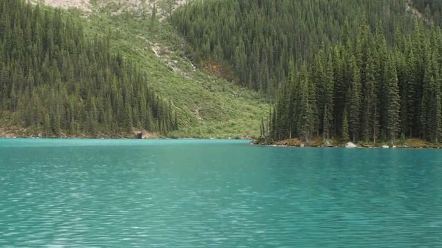 Озеро Морейн, Канада -- видеоэкскурсия смотреть онлайн