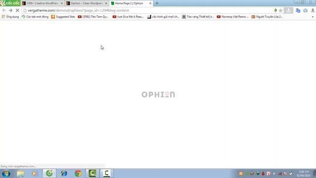Introduction About Ophion - Clean Unique WordPress Theme смотреть онлайн