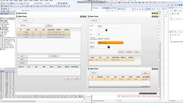 Xplatform / jsp / oracle / tomcat을 이용한 간단한 환자 접수시스템 смотреть онлайн