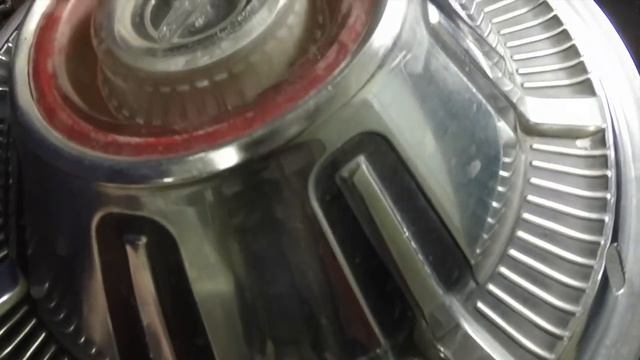 1966 Ford Galaxie 500 convertible restoration part 174 restoring wheel covers смотреть онлайн