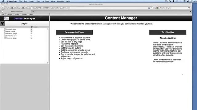 03-SiteGrinder 3 Workflow Essentials Part 2: Content - Photoshop to HTML Websites смотреть онлайн