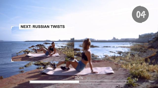 8 MIN SIDE ABS & OBLIQUE BURN | No equipment | No repeat | Rasa Is смотреть онлайн