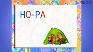 Учимся ЧИТАТЬ по СЛОГАМ / Буква Н / Развивающие мультики для детей