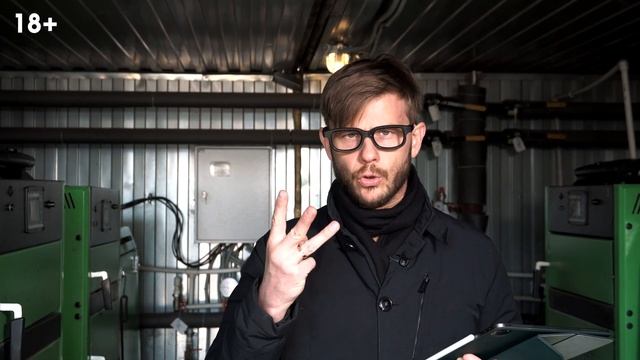 МОДУЛЬНАЯ Пеллетная котельная в поле | Экономное отопление жилых домов в Торжке смотреть онлайн