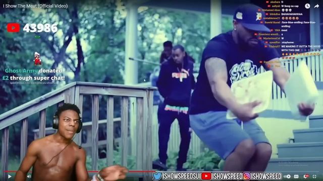 IShowSpeed reacts to I SHOW THE MEAT song BY HIS DAD! смотреть онлайн