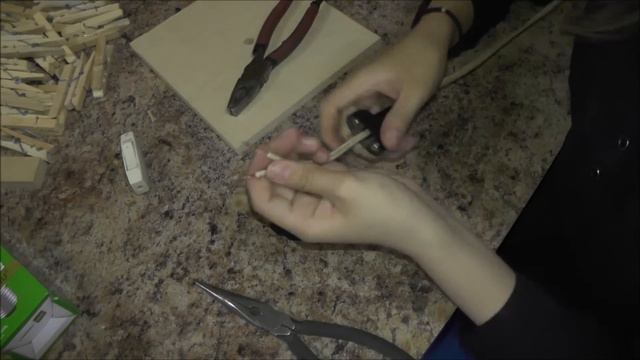 DIY LAMPARA CON PINZAS DE MADERA смотреть онлайн