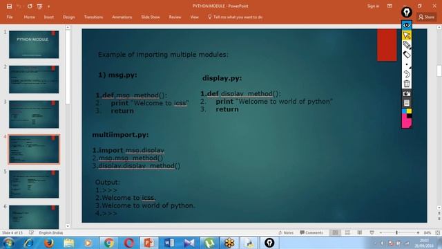 C|PP Day-8(Python Module) смотреть онлайн