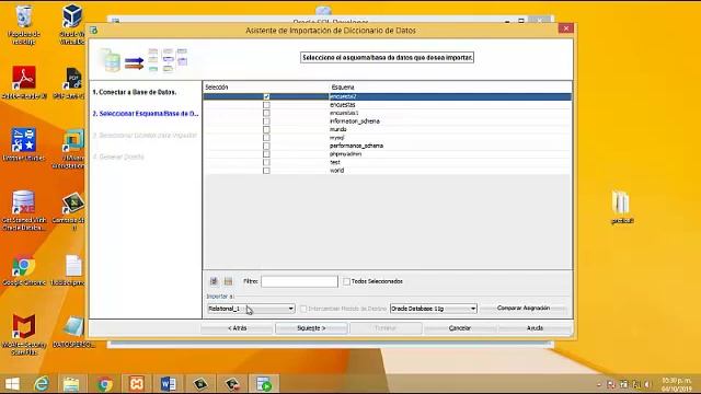 Esquema de la Base de datos Oracle SQL Developer y XAMPP смотреть онлайн