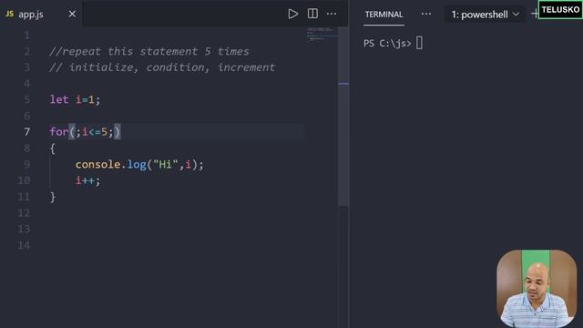 #17 For Loop in JavaScript смотреть онлайн