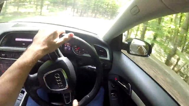 Audi A5 Coupe 3.2 FSI Quattro Tiptronic Review & POV Drive