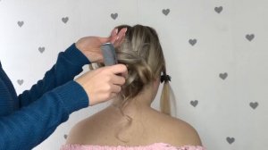 НИЗКИЙ ПУЧОК - ПРИЧЕСКА НА СВАДЬБУ, ПРИЧЕСКА НА ВЫПУСКНОЙ. ПОДРОБНЫЙ УРОК. WEDDING HAIR TUTORIAL