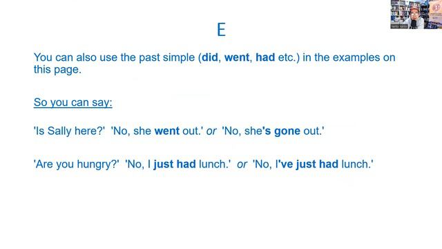 PRESENT PERFECT 1 (I have done) - Intermediate English Grammar - UNIT 7 смотреть онлайн