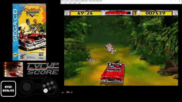 HIGHSCORE - Cadillacs and Dinosaurs - The Second Cataclysm - Megadrive 16165pts (Hard) смотреть онлайн