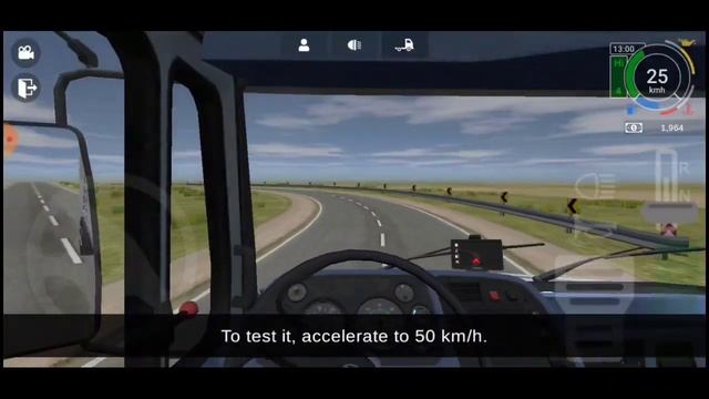 Grand Truck Simulator 2 Lesson 7 Accelerate to 40 km/h, then hold down the Tele ये कैसे Compete Ker смотреть онлайн