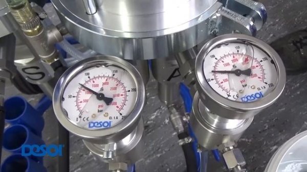 DESOI Kolbenpumpe PN-1412-3K - Inbetriebnahme / DESOI reciprocating pump PN-1412-3K - Activation