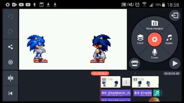 ТУТОРИАЛ КАК СДЕЛАТЬ ДВОЙНОЙ ДЕМОНИЧЕСКИЙ ГОЛОС В KINE MASTER